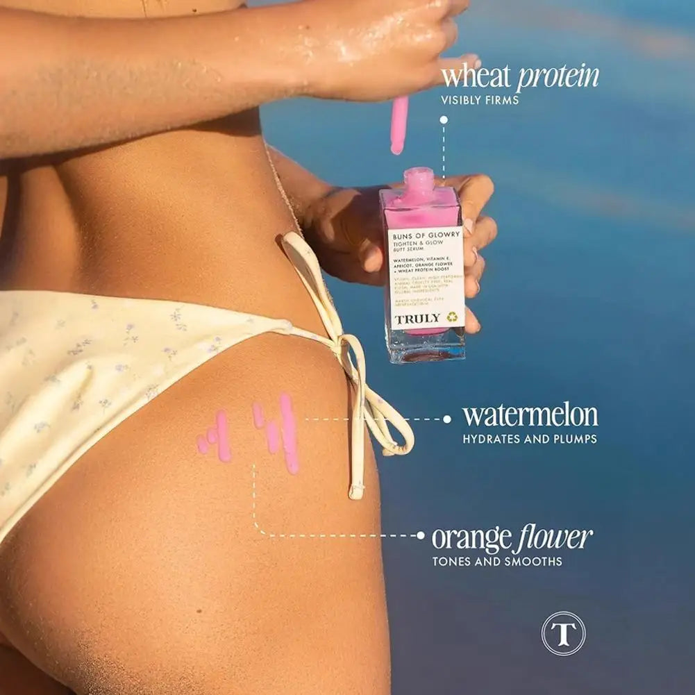 TRULY Brightening Hip Essence Firming After Shave Oil For Smoothing Skin Deep Nourishing Repair Damaged Skin Aftershave Oil
