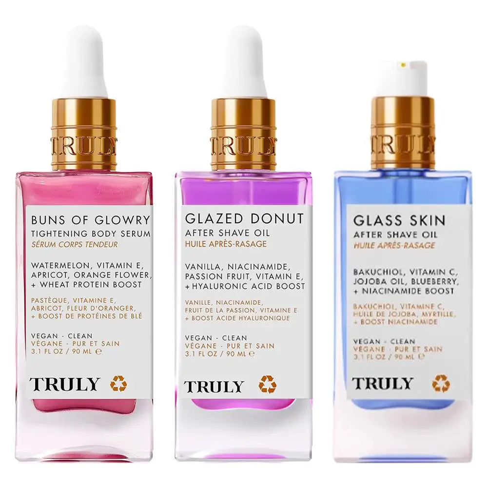 TRULY Brightening Hip Essence Firming After Shave Oil For Smoothing Skin Deep Nourishing Repair Damaged Skin Aftershave Oil