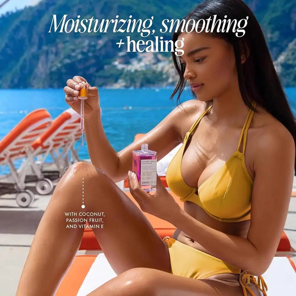 TRULY Brightening Hip Essence Firming After Shave Oil For Smoothing Skin Deep Nourishing Repair Damaged Skin Aftershave Oil