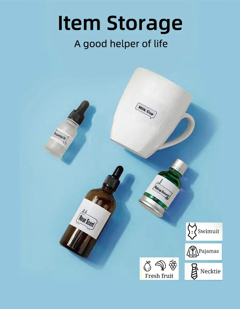 MINI Portable Printer Wireless Memo Label Machine 200dpi Bluetooth Inkless Pocket Imprimante Phone Notes Printing Paper