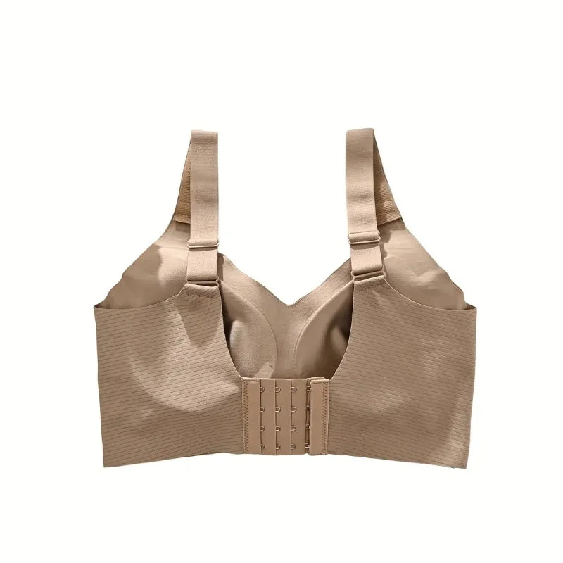 3PCS Plus Size Seamless Bras - Wireless Minimizer Lift, Breathable Comfort Anti-Sagging Bras for Women, Wide Strap Daily & Sport