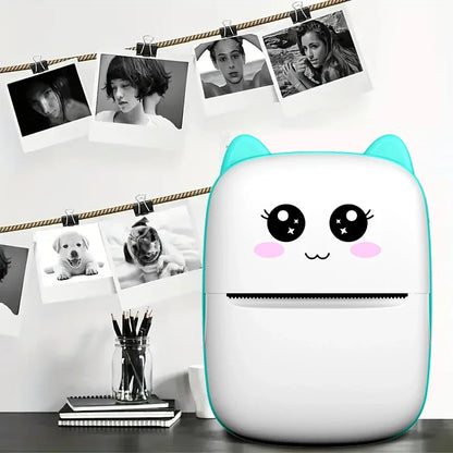 MINI Portable Printer Wireless Memo Label Machine 200dpi Bluetooth Inkless Pocket Imprimante Phone Notes Printing Paper