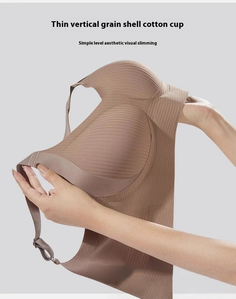 3PCS Plus Size Seamless Bras - Wireless Minimizer Lift, Breathable Comfort Anti-Sagging Bras for Women, Wide Strap Daily & Sport
